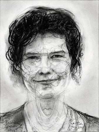 Gitte portret 40x30 